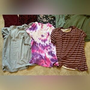 Size XS and S Shirts. Express, Maurice’s, and various brands.